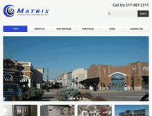 Tablet Screenshot of matrixceinc.com